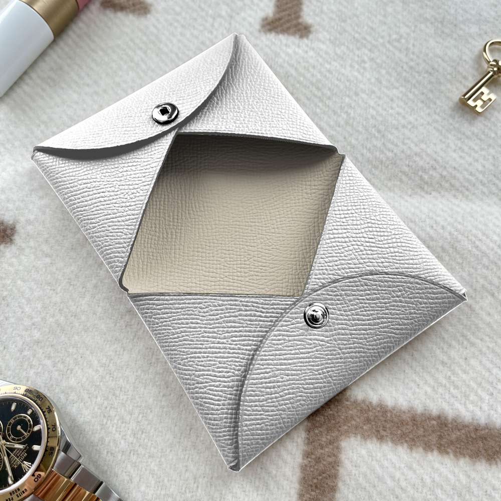 Bespoke Calvi Style Card Holder in Epsom Calf Skin