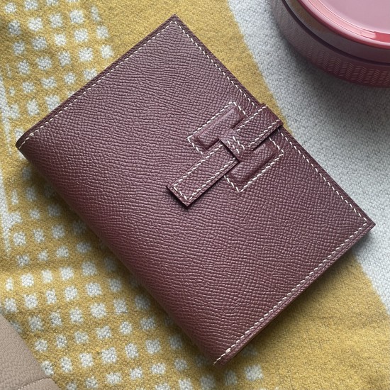 2CC Classic H Style Passport and Card Sleeve in Rouge H Epsom Calfskin 2CC Classic H Style Passport and Card Sleeve in Rouge H Epsom Calfskin