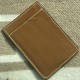 8CC Style Slim Card Holder in Barenia and Creme Stitching